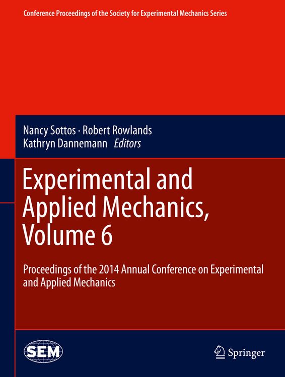 Produktbild: Experimental and Applied Mechanics, Volume 6