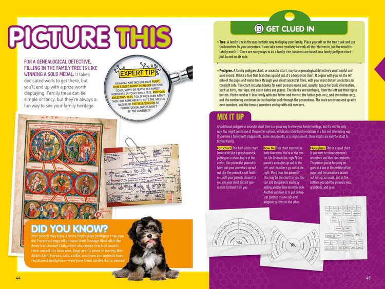 Produktbild: National Geographic Kids Guide to Genealogy