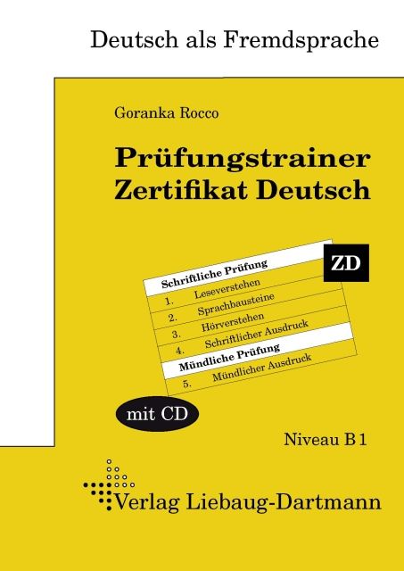Produktbild: Pr&uuml;fungstrainer Zertifikat Deutsch