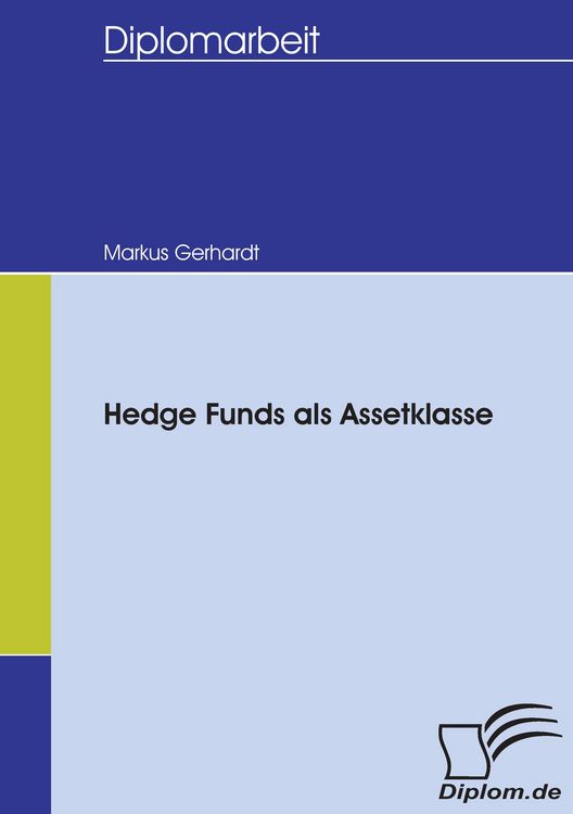 Produktbild: Hedge Funds als Assetklasse
