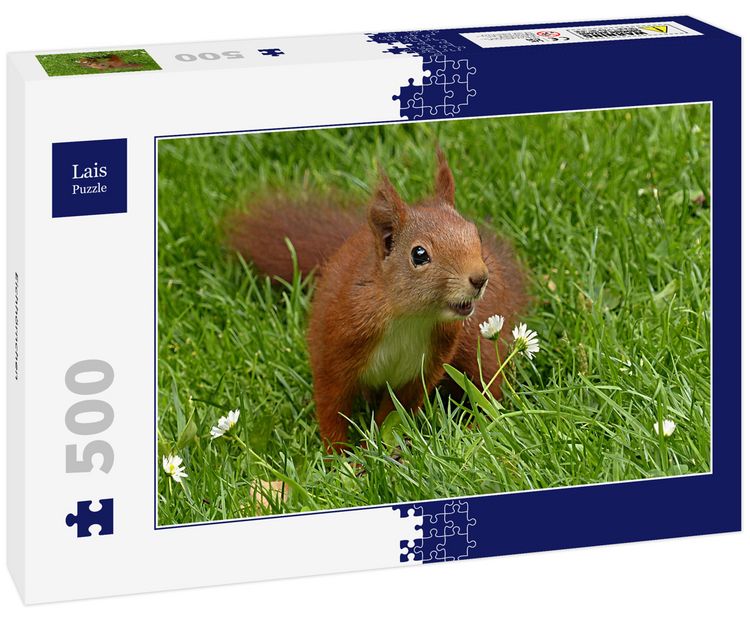 Produktbild: Lais Puzzle Eichh&ouml;rnchen 500 Teile