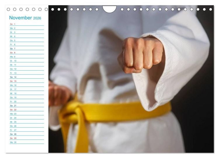 Produktbild: Kampfsport (Wandkalender 2026 DIN A4 quer), CALVENDO Monatskalender