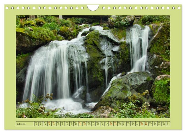 Produktbild: Wonderful Black Forest (Wall Calendar 2026 DIN A4 landscape), CALVENDO 12 Month Wall Calendar