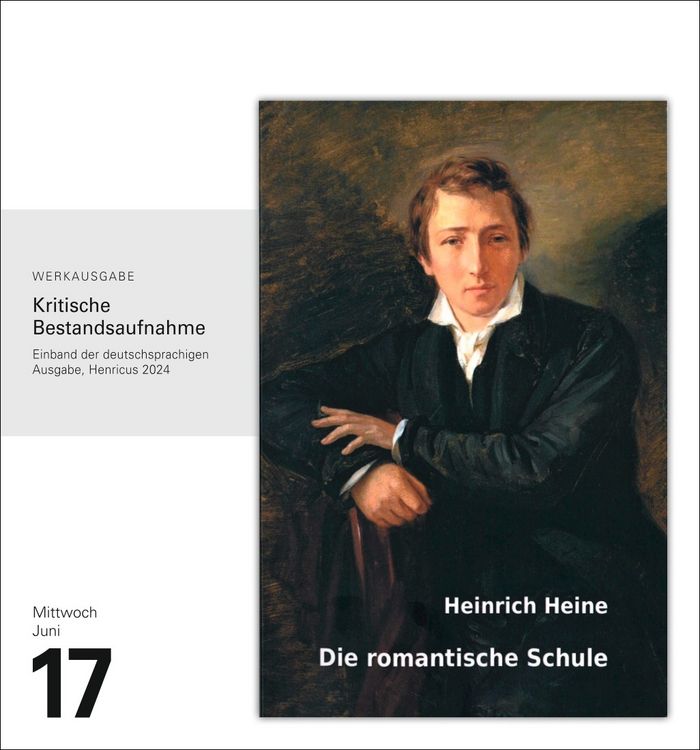 Produktbild: Literatur Tagesabrei&szlig;kalender 2026 - Kulturkalender - Autoren, Werke, H&ouml;rb&uuml;cher