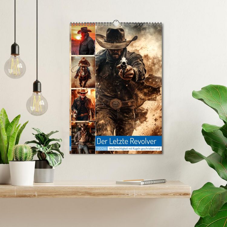 Produktbild: Der Letzte Revolver (Wandkalender 2026 DIN A3 hoch), CALVENDO Monatskalender