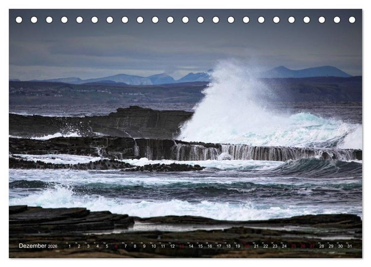 Produktbild: Reiseziel Schottland (Tischkalender 2026 DIN A5 quer), CALVENDO Monatskalender