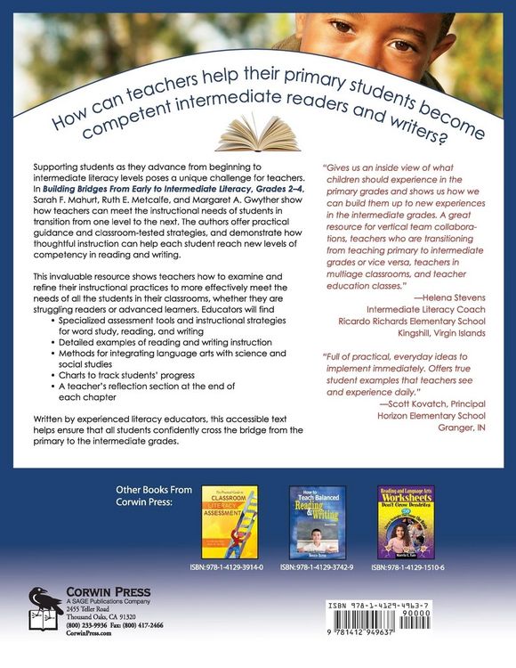 Produktbild: Building Bridges From Early to Intermediate Literacy, Grades 2-4