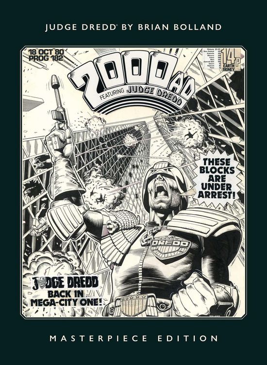 Produktbild: Judge Dredd by Brian Bolland: Masterpiece Edition