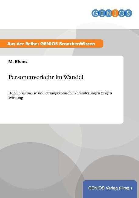 Produktbild: Personenverkehr im Wandel