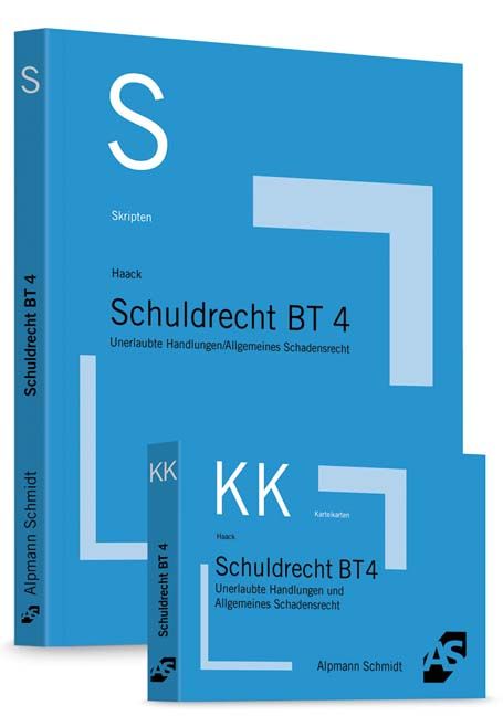 Produktbild: Bundle Haack, Skript Schuldrecht BT 4 + Haack, Karteikarten Schuldrecht BT 4