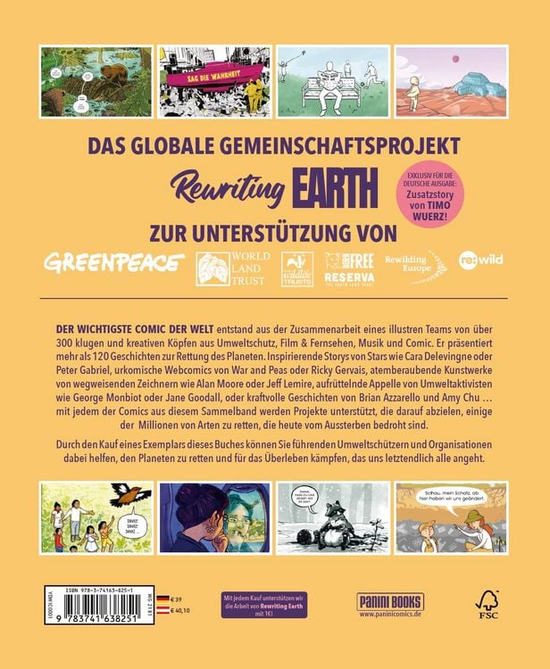 Produktbild: Der wichtigste Comic der Welt. Geschichten zur Rettung des Planeten