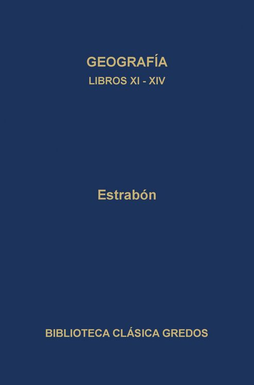 Produktbild: Geograf&iacute;a. Libros XI-XIV