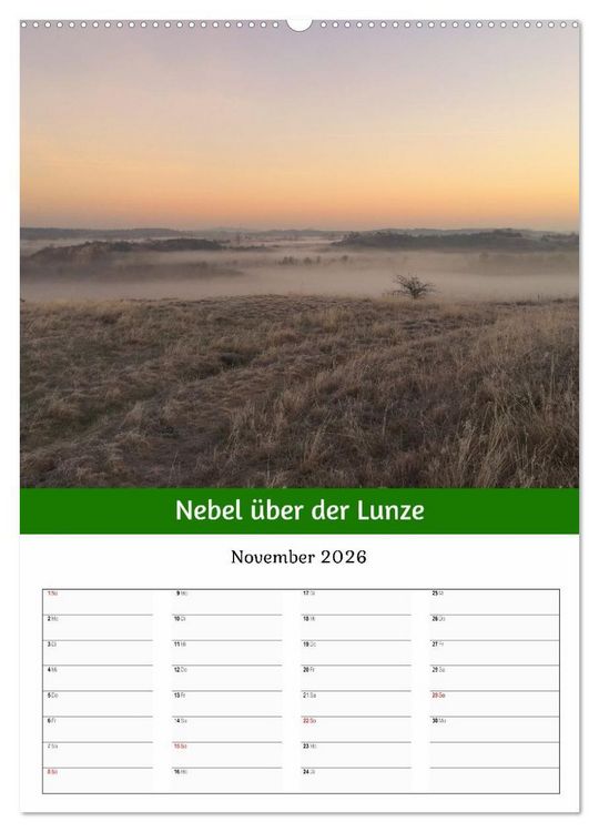 Produktbild: Natursch&ouml;nheiten aus Halle (Saale) (hochwertiger Premium Wandkalender 2026 DIN A2 hoch), Kunstdruck in Hochglanz