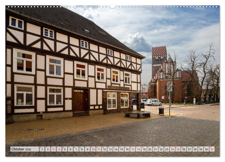 Produktbild: Parchim Impressionen (hochwertiger Premium Wandkalender 2026 DIN A2 quer), Kunstdruck in Hochglanz