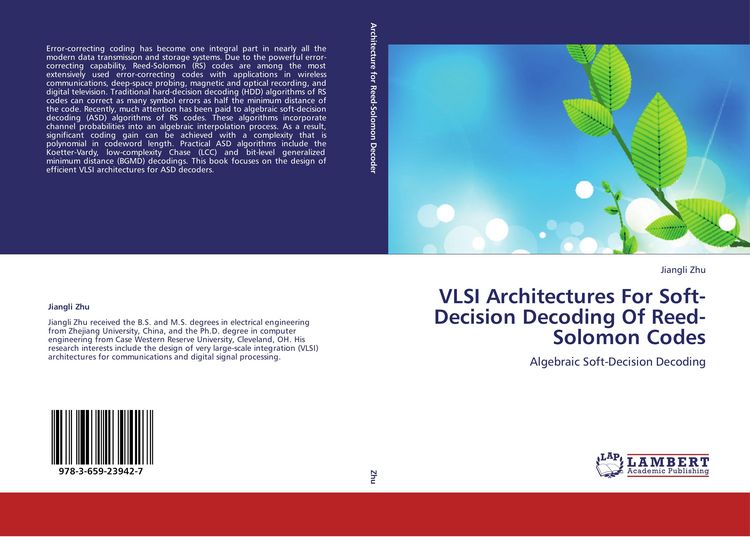Produktbild: VLSI Architectures For Soft-Decision Decoding Of Reed-Solomon Codes