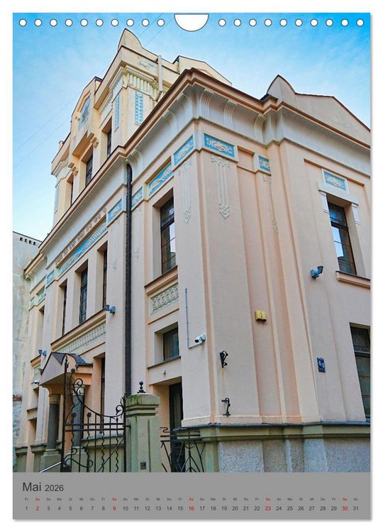 Produktbild: Judentum im Baltikum (Wandkalender 2026 DIN A4 hoch), CALVENDO Monatskalender
