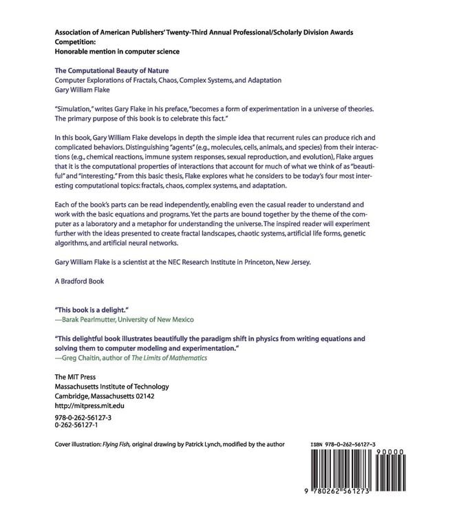 Produktbild: The Computational Beauty of Nature: Computer Explorations of Fractals, Chaos, Complex Systems, and Adaptation