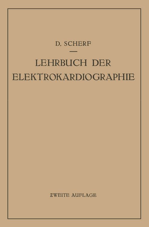 Produktbild: Lehrbuch der Elektrokardiographie