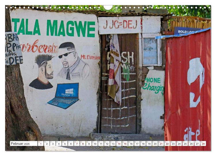 Produktbild: Barbershops in Afrika (Wandkalender 2026 DIN A3 quer), CALVENDO Monatskalender