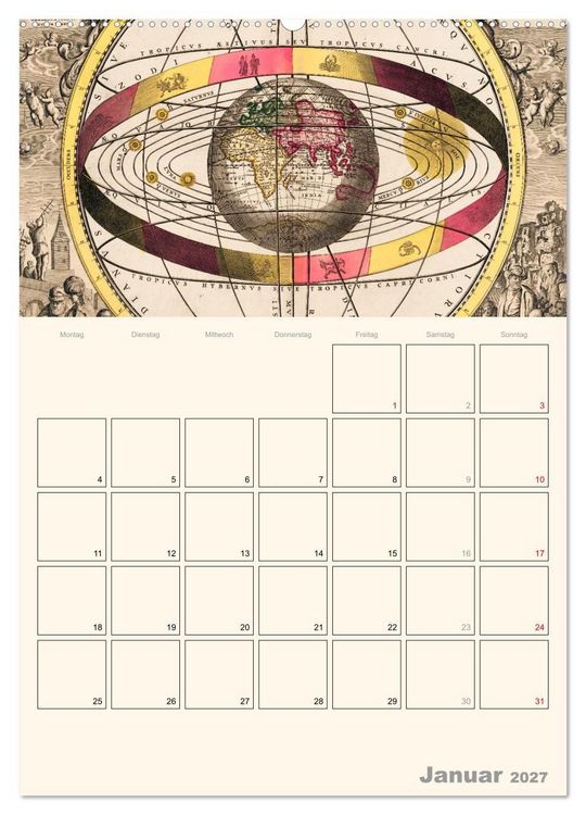 Produktbild: Zu den Sternen - mit Planerfunktion (hochwertiger Premium Wandkalender 2027 DIN A2 hoch), Kunstdruck in Hochglanz