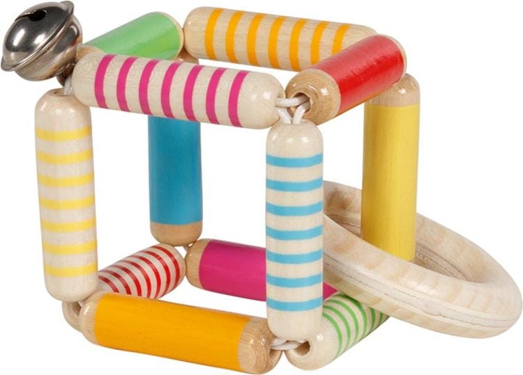 Produktbild: Goki 65194 - Greifling Elastik Würfel