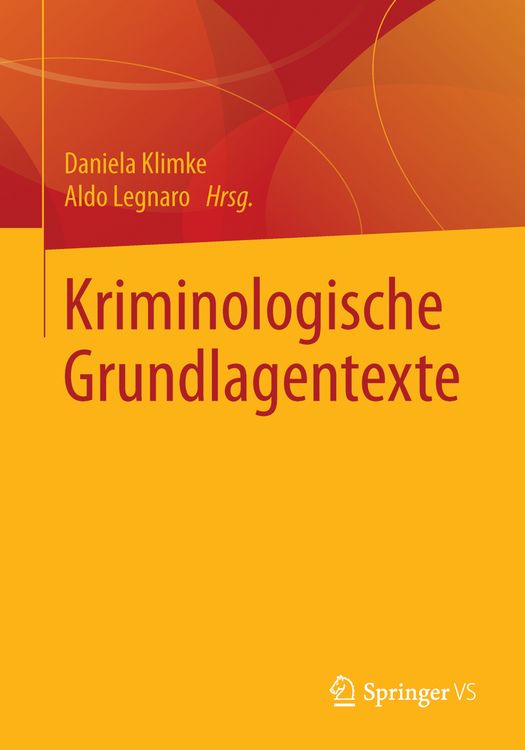 Produktbild: Kriminologische Grundlagentexte