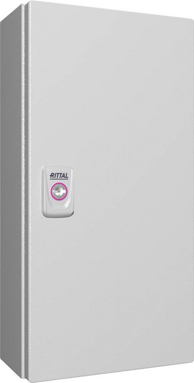 Produktbild: Rittal KX 1550.000 Installations-Geh&auml;use, Wand-Geh&auml;use 200 x 400 x 120 Stahlblech Lichtgrau (RAL 7035) 1 St.