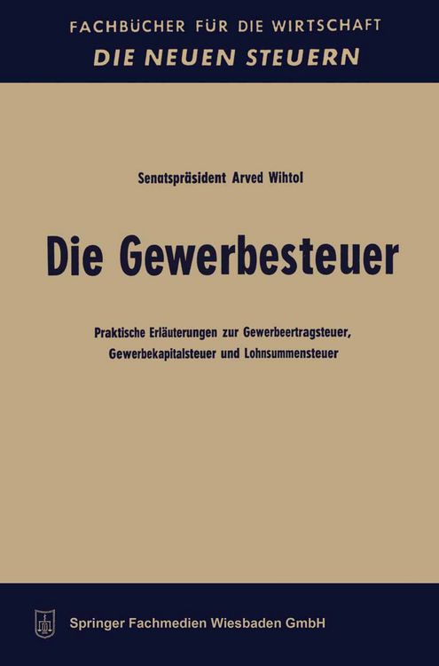 Produktbild: Die Gewerbesteuer