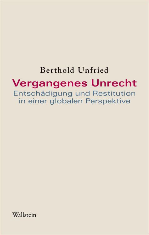 Produktbild: Vergangenes Unrecht