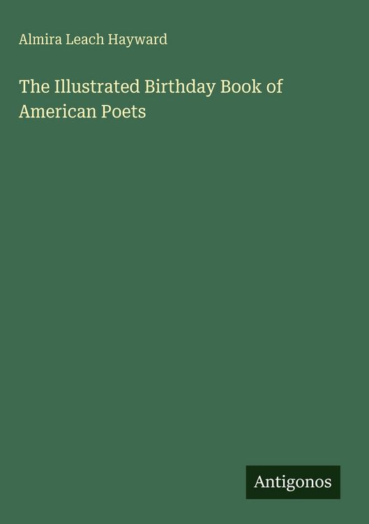 Produktbild: The Illustrated Birthday Book of American Poets