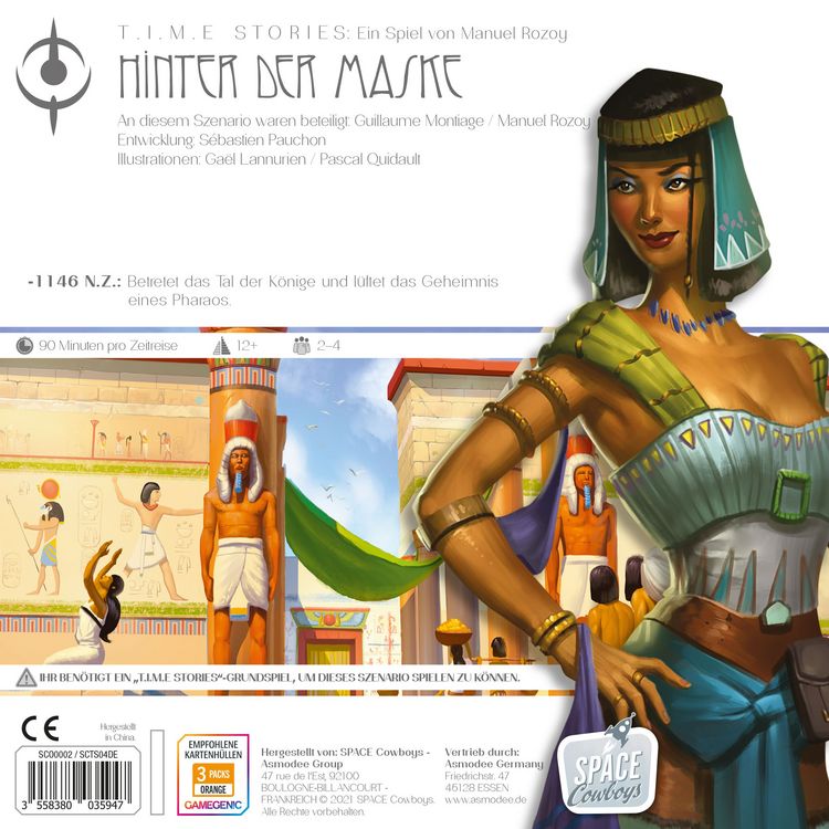 Produktbild: T.I.M.E Stories - Hinter der Maske (Spiel-Zubeh&ouml;r)