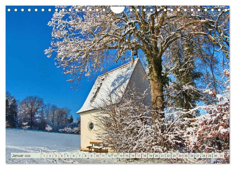 Produktbild: Die Stauden - Malerische Landschaft zwischen Wertach und Mindel (Wandkalender 2026 DIN A4 quer), CALVENDO Monatskalender