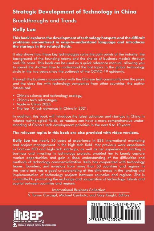 Produktbild: Strategic Development of Technology in China