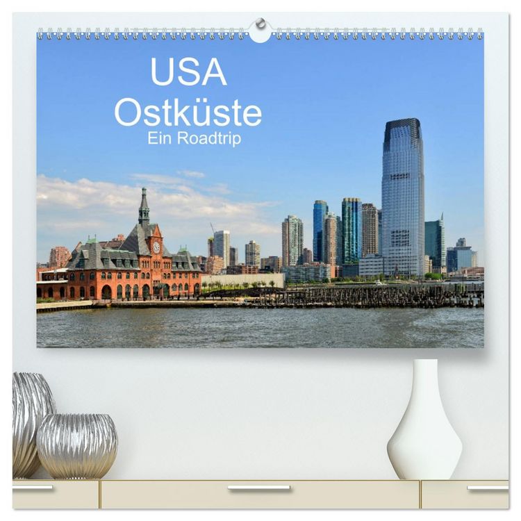 Produktbild: USA Ostk&uuml;ste Ein Road Trip (hochwertiger Premium Wandkalender 2026 DIN A2 quer), Kunstdruck in Hochglanz