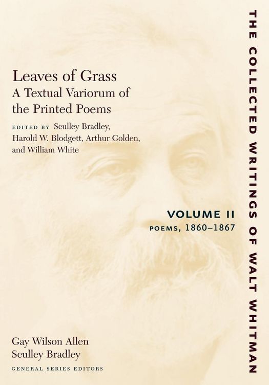 Produktbild: Leaves of Grass, a Textual Variorum of the Printed Poems: Volume II: Poems