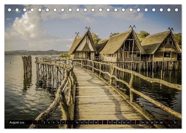 Produktbild: Hegau und westlicher Bodensee (Tischkalender 2026 DIN A5 quer), CALVENDO Monatskalender