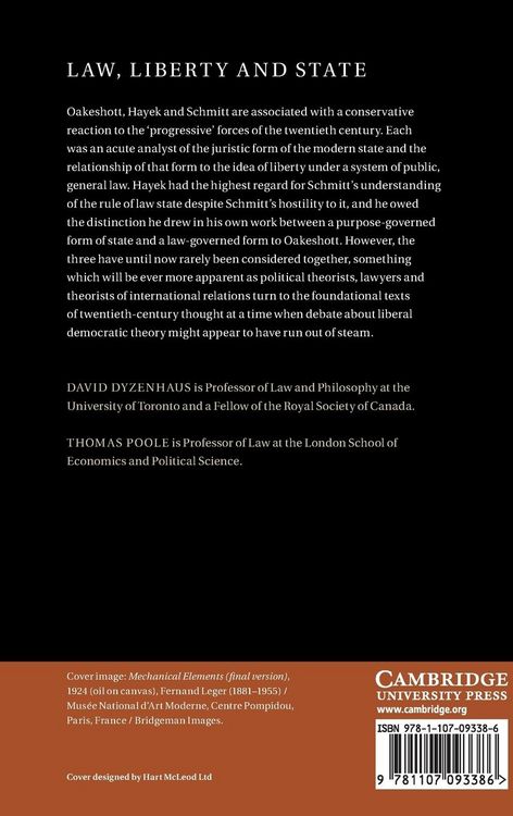 Produktbild: Law, Liberty and State