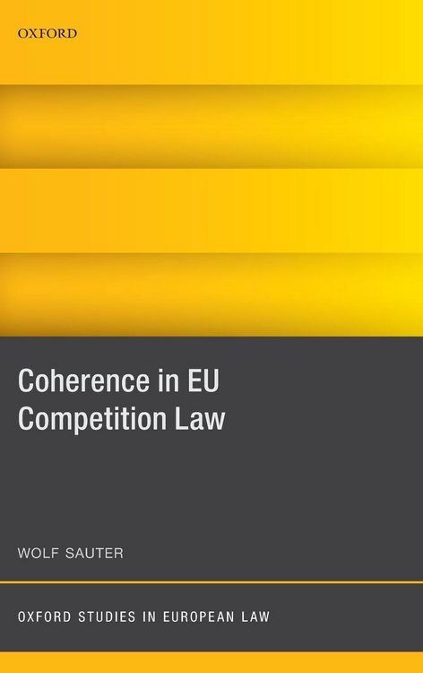 Produktbild: Coherence in Eu Competition Law