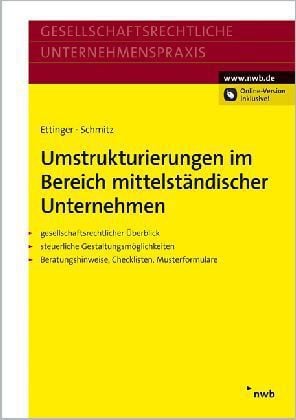 Produktbild: Umstrukturierungen im Bereich mittelst&auml;ndischer Unternehmen