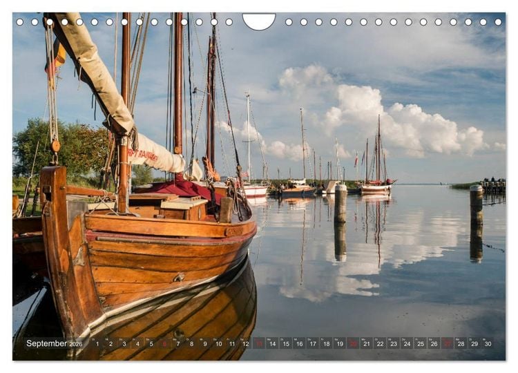 Produktbild: Ahrenshoop - Stimmungsbilder eines K&uuml;nstlerortes (Wandkalender 2026 DIN A4 quer), CALVENDO Monatskalender
