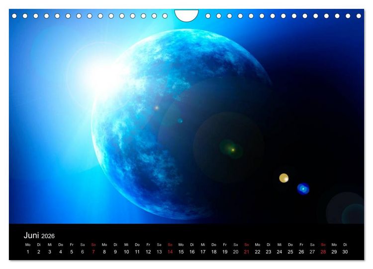 Produktbild: Ferne Welten (Wandkalender 2026 DIN A4 quer), CALVENDO Monatskalender