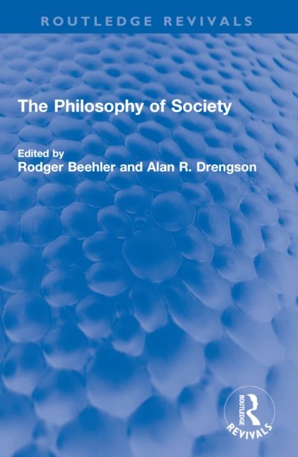 Produktbild: The Philosophy of Society