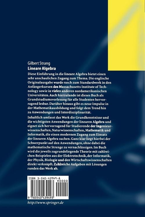 Produktbild: Lineare Algebra