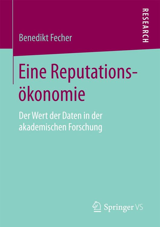 Produktbild: Eine Reputations&ouml;konomie