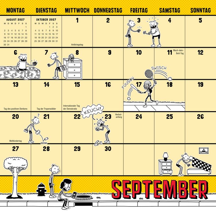 Produktbild: Gregs Kalender 2027