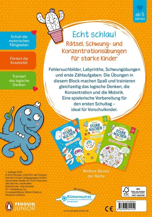 Produktbild: Mein Starkmacher-Block - Echt schlau!