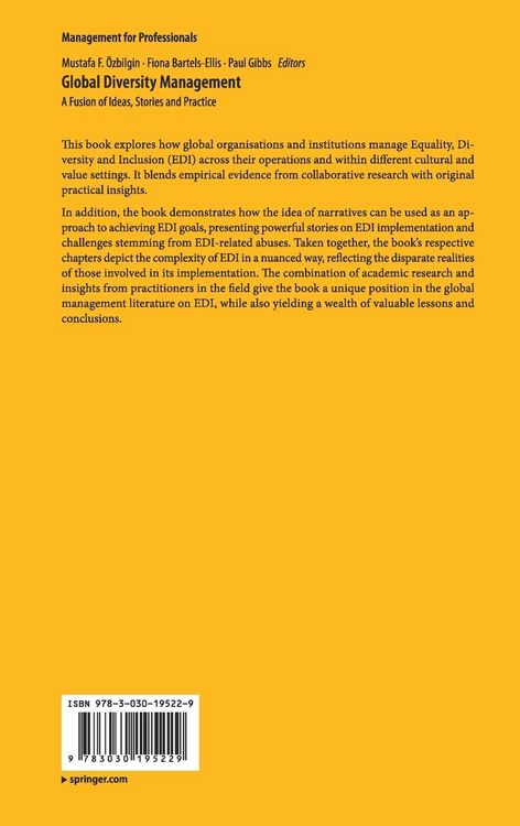 Produktbild: Global Diversity Management
