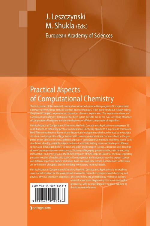 Produktbild: Practical Aspects of Computational Chemistry