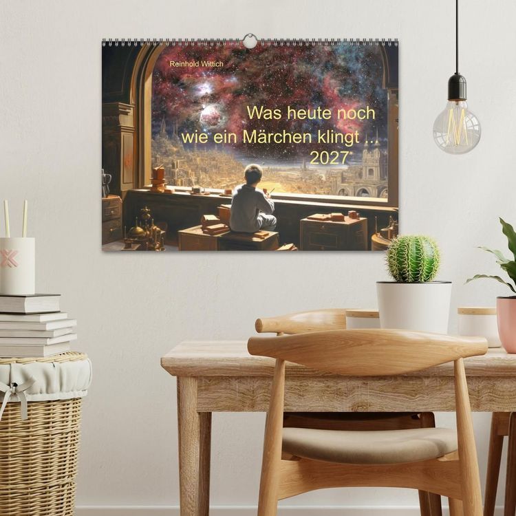 Produktbild: Was heute noch wie ein M&auml;rchen klingt... (Wandkalender 2027 DIN A3 quer), CALVENDO Monatskalender