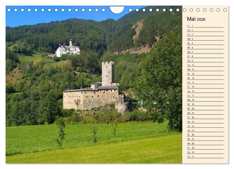 Produktbild: S&uuml;dtirol - Zwischen Ortler und Dolomiten (Wandkalender 2026 DIN A4 quer), CALVENDO Monatskalender